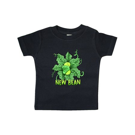 

Inktastic New Bean Cute Sleeping Bean in Leaves and Vines Gift Baby Boy or Baby Girl T-Shirt