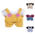 thumbnail image 4 of WEIOUKC 12-Inch Doll Clothes Outfit Set, Handmade Soft Fabric Costume Dress Up Accessories, Universal Fit Fashion Attire for Doll Display & Styling, 4 of 4