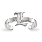 Angle View: Louisville Toe Ring (Sterling Silver)