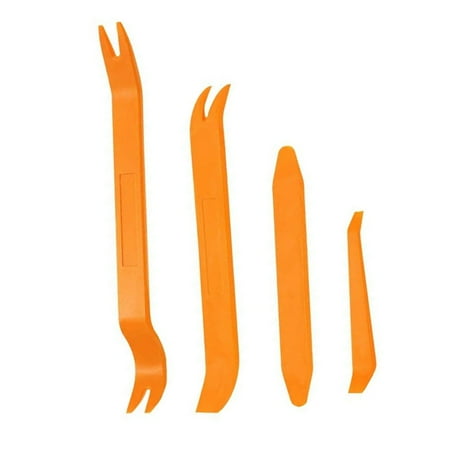 

4Pcs Auto Trim Removal Set Car Interior Door Panel Trim Audio and Dashboard Dismantle Spudger Prying Kit
