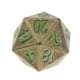 thumbnail image 4 of Dados Poliédricos D20 Sunnimix Metal Sólido Para D&D RPG Gaming Veinte Caras Die Bronze, 4 of 8