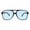 Black (Blue), variant on Unisex Sunglasses Vintage Retro Style Pilot Driver Shades UV400 Black, Orange