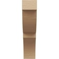 thumbnail image 2 of Ekena Millwork 5"W x 16"D x 22"H Valencia Rough Cedar Woodgrain TimberThane Knee Brace, Primed, 2 of 6