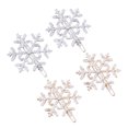 thumbnail image 5 of OFFIGAM Christmas Snowflake Hair Clips 4PCS Silver Golden Alloy Hair Barrettes for Women Girls 1.97*1.57 Inch, 5 of 10