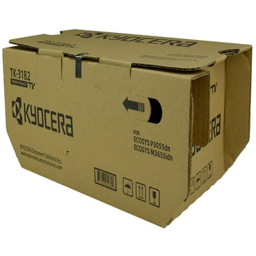 OEM Kyocera Mita TK-3182 (1T02T70US1) Toner Cartridge, BLACK, 20K YIELD - for use in Kyocera Mita M3655IDN printer, P3055DN