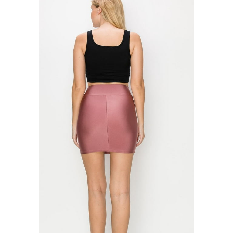 Mini Pencil Skirt for Women- Above Knee Basic Basic Bodycon Skirt Made in  USA