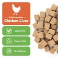 thumbnail image 4 of MON2SUN Chicken Liver Freeze Dried Dog Treats, 10.6 oz, 4 of 9