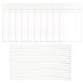 thumbnail image 3 of 10Pcs Luggage Tags PVC Holders Clear Luggage Tag Bag Sleeve Protector with Hanging Strap, 3 of 4