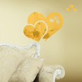 thumbnail image 4 of Wdftyju Pegatinas de pared de espejo 3D Love Heart Decal DIY Home Dormitorio Art Decor (Oro) Wdftyju 1ah7sr9pw9kq2dl4D02, 4 of 6