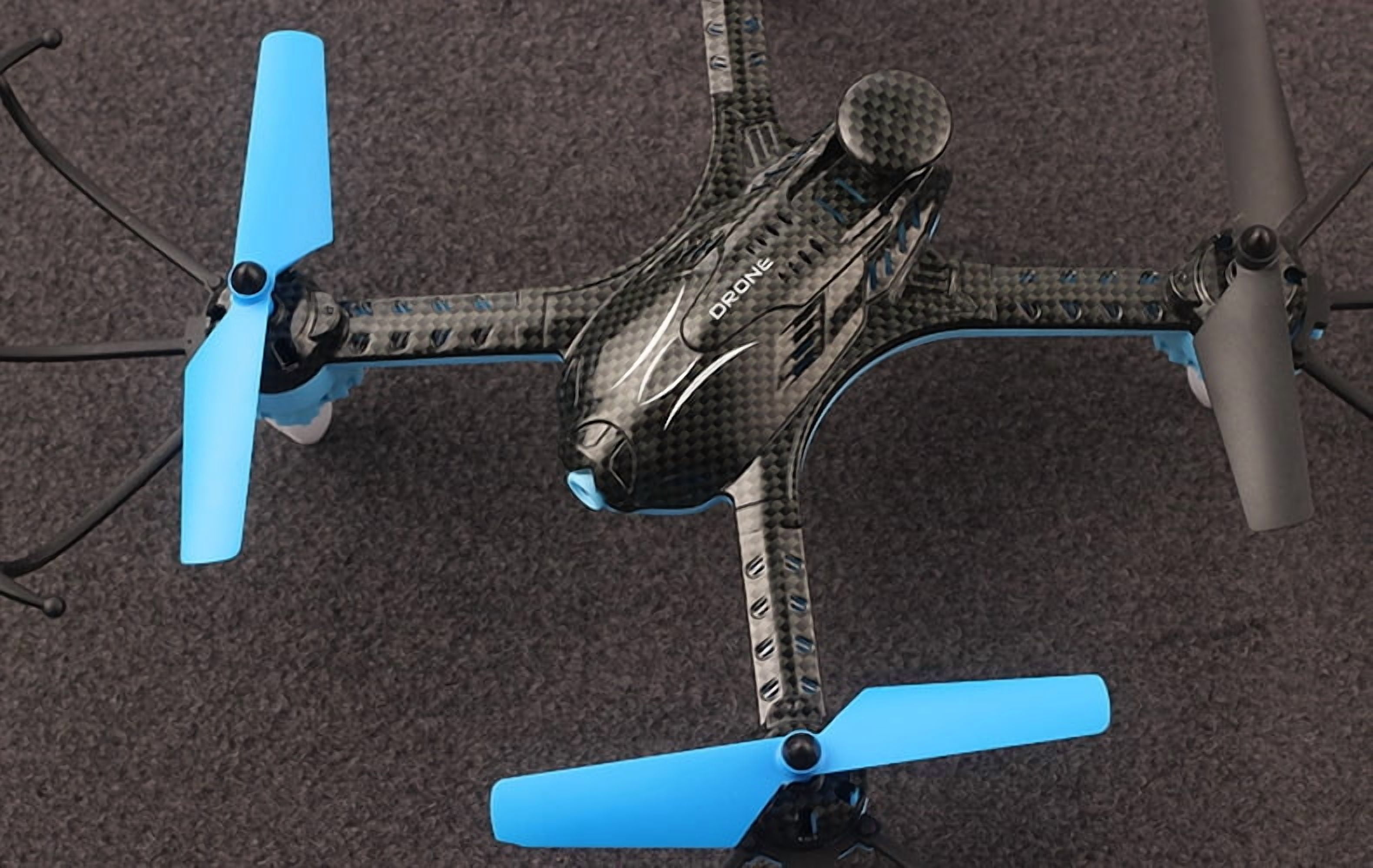 6 Axis-Gyro Drone One Button Fixed Point/ Fixed Height 2.4GHz Black