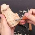 thumbnail image 3 of Herramientas Kit para tallar madera juego para tallar madera Cuchilla para tallar madera herramientas para tallar madera gubias de palma cinceles para madera tallado, 3 of 5