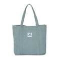 thumbnail image 1 of MERIGLARE Sac Fourre-Tout Mignon Réutilisable Sac de Magasinage Polyvalent pour Usage Quotidien Voyage École Bleu, 1 of 9
