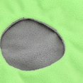 thumbnail image 4 of Bird Warm Nest Thermal Plush Cage Hanging Bed Hamster Double Layer Hammock for Winter Cold WeatherGreen, 4 of 5