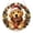 Labrador Retriever 2D Christmas Pearl Art DIY Hanging Kit#3, variant on Halloween Pearl Art DIY Kit, Assorted Halloween Themed Pearl Mosaic Craft Set, Easy DIY Handmade Canvas Art for Fall Halloween Home Wall Decoration (Black Cat)