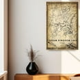 thumbnail image 4 of Possum Kingdom Lake Vintage Map Prints Canvas, Texas Map Art Canvas, Canvas, Possum Kingdom Lake road map style vintage Canvas , Canvas Wall Art, Street Map Artwork Canvas, 4 of 6