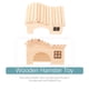 thumbnail image 2 of Hamster de madera nido arqueado casa hámster nido exquisito hámster casa mascota nido, 2 of 4