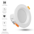 thumbnail image 4 of Lámpara LED de techo con Sensor de movimiento humano luz de inducción de Radar para baño y balcón (5W 8 Uds.), 4 of 6