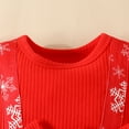 thumbnail image 6 of Futezty Toddler Boys Girls Clothes Fall Winter Outfit Sets, Kids Outfits Sets Long Sleeve Round Neck Snowman Print Elastic Waist 1T 2T 3T 4T 5T 2Pcs Set Christmas, 6 of 8