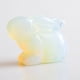 thumbnail image 5 of Moyic Figuras de animales de cristal, de conejo, animales, ornamento, estatua de liebre, regalo Type3 NO3, 5 of 6