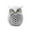 White, variant on Owl Statue Home Decor Animal Sculpture Crafts Adorable Cute Owl Figurine Owl Decorations for Home for Bedroom Office Bookshelf Mantel Black