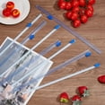 thumbnail image 4 of 8Pcs 2 Styles Refillable/Self-Adhesive Plastic Wrap Slide Cutter Compatible for 12/13in Cling Film Dispenser Sliding Cutter Two Way Replacement Home Kitchen Tin Foil Baking Parchment Paper, 4 of 9