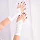 thumbnail image 4 of Guantes de encaje para mujer, guantes de novia para boda, fiesta de noche y guantes transparentes para mujer., 4 of 4