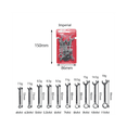 thumbnail image 1 of 10-Piece Mini Wrench Set Manual Dual- Wrench Tool English Wrench Set Home Maintenance Tools, 1 of 5