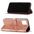 thumbnail image 3 of SaniMore Case for Google Pixel 7 (6.3" 2022), PU Leather Skin with Luxury Embossed Butterfly [Wrist Strap & Card Slots & Flip Kickstand] Full-body Shockproof Business Wallet Cover , Rosegold, 3 of 10