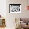 thumbnail image 3 of Historic Framed Print, Westchester County Fair, crowd and booths, New York, 17-7/8" x 21-7/8", 3 of 9