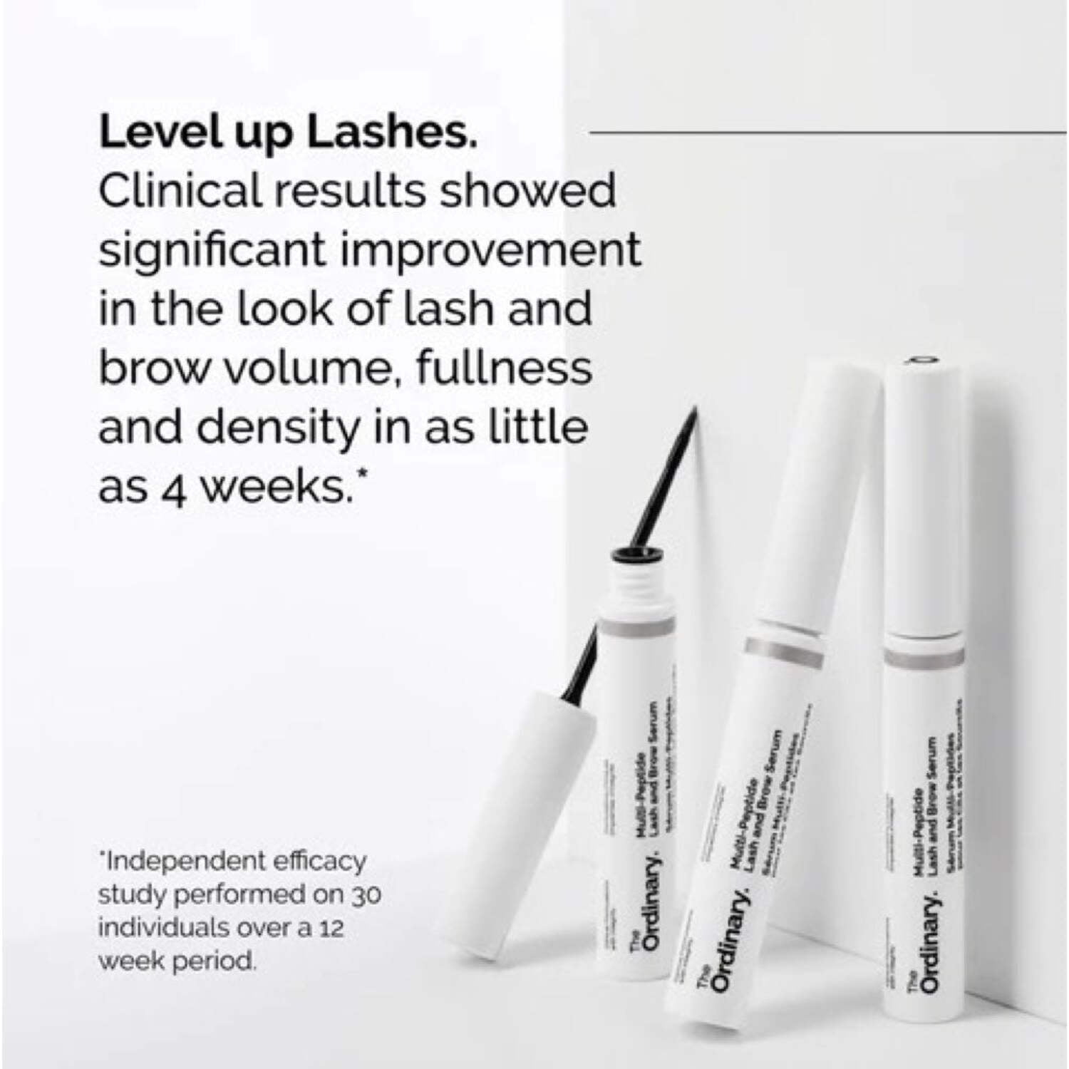 2-Pack The Ordinary Multi-Peptide Lash and Brow Serum Duo NEW