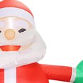 thumbnail image 3 of Juguete de Papá Noel de dibujos animados Adornos inflables lindos y gigantes, regalos de Navidad y Año Nuevo (Papá Noel, 1,2 m EE. UU.), 3 of 7
