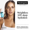 thumbnail image 4 of Neutrogena Hydro Boost Hyaluronic Acid SPF 50 Face Moisturizer Lotion, Skin Care, 1.7 oz, 4 of 11
