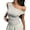 White Polka Dot, variant on EMMIOL Women's Off Shoulder Sleeveless Polka Dot Ruched Tank Top - Y2K Casual Going Out Top