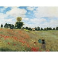 thumbnail image 2 of Monet, Claude 14x12 White Modern Wood Framed Museum Art Print Titled - Coquelicots, 2 of 4
