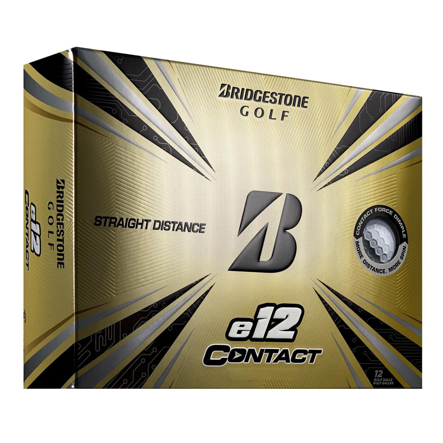 Bridgestone Golf E12 Contact White