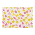 thumbnail image 7 of Yayeee Bath Rug for Bathroom Floor Non Slip Rectangle Fluffy Soft Absorbent Mat, 16"x24", White Stars Pattern, 7 of 7