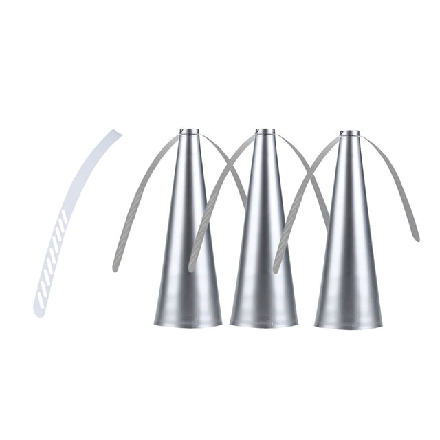 Xihbxyly Ventilador Repelente de Moscas para Exteriores, Diseño Ligero de Sobremesa, Luz Led Que Ahuyenta Insectos, Juego de 3 Piezas, Perfecto para Picnics y Barbacoas, Funciona con Pilas, 25 × 9 ×