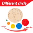 thumbnail image 4 of Tablero de rompecabezas con forma de YunHe XinQiao de Montessori Toys, más de 3 años, 4 of 6