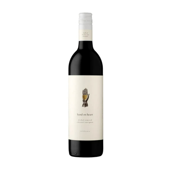 Hand on Heart Cabernet Sauvignon Non-Alcoholic 750ml Bottle