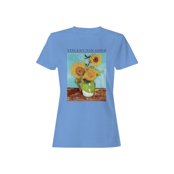 Sunflowers by Vincent Van Gogh Women's T-shirt