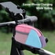 thumbnail image 3 of Bolsa Impermeable Para Cuadro Bicicleta, Bolsa Tubo Superior Capacidad De 0,8L 3 Cierres Ajustables Ergonómica Y Delgada Triangular Cuadro Para Bicicletas, 3 of 7