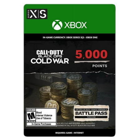 Call Of Duty: Cold War - 5000 Points - Xbox One, Xbox Series X|S [Digital]