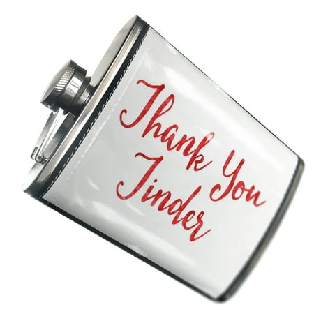

NEONBLOND Flask Thank You Tinder Valentine s Day Red Watercolor
