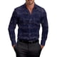 thumbnail image 2 of Ceisia Men's All Gift Seasons Formal Solid Color Round Neck Long Sleeve Shirt - Comfortable Daily Outdoor Wear, 2 of 5