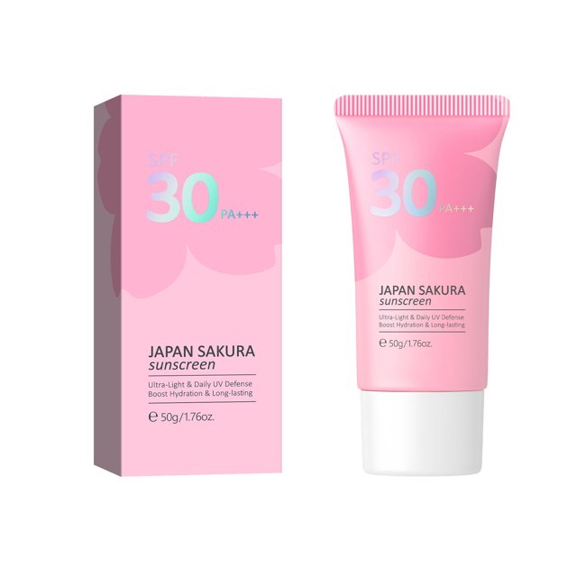 Loción protectora solar a base de agua transparente, refrescante y no grasa, 50 g