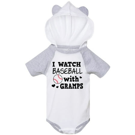 

Inktastic I Watch Baseball with My Gramps Gift Baby Boy or Baby Girl Bodysuit