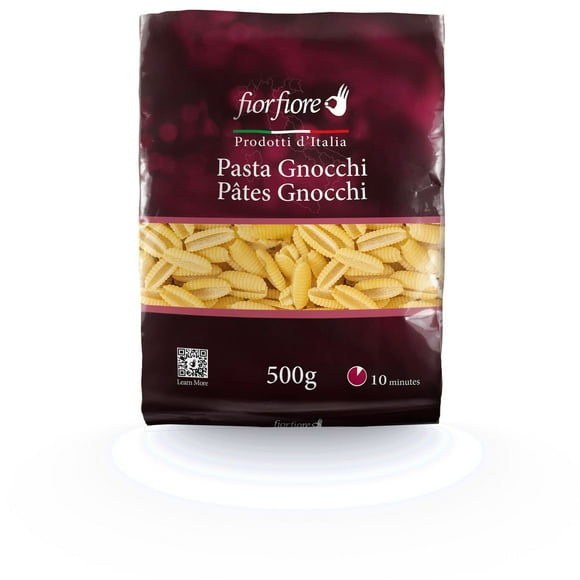 Fiorfiore bronze dyed 12.5% proteins Gnocchi Pasta, 500 g (17,6 oz) 12,5% proteins
