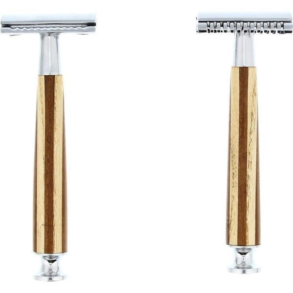 WCS Natural Collection Razor 37WS, Rosewood  and  White Ash-WCS Exclusive Open Comb (Toothsome)