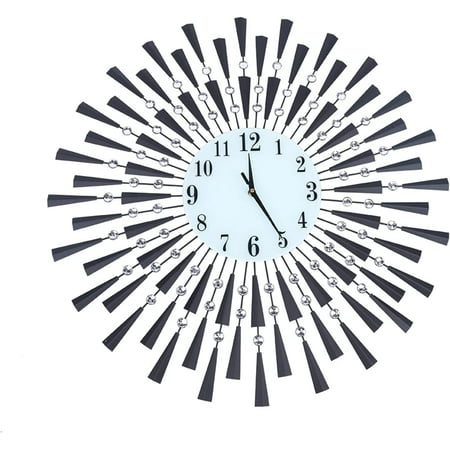 Miumaeov 70x70cm Large Modern Wall Clock Creative Metal Modern Gift Home Art Decor