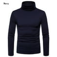 thumbnail image 1 of Chandails à Col Roulé Ajustés Décontractés pour Hommes Tricot Chandails Thermiques, 1 of 6